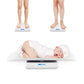 MomMed Baby Scale, Multi-Function Toddler Scale, Baby Scale Digital, Pet Scale, Infant Scale with Hold Function, Blue Backlight,