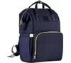 Duggu Kids Diaper Bag Backpack, Unisex Navy Blue Waterproof Diaper Bag with Free Baby Cloth Diaper  Navy Blue