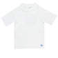 Ruggedbutts Baby/Toddler Boys White Short Sleeve Rash Guard - 18-24M