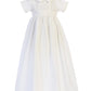 Baptism Outfits For Boys Baby Boy Christening Outfit Baptismal Cotton Romper Gowns Ropa De Bautizo Para Nio 18 Months Infant Whi