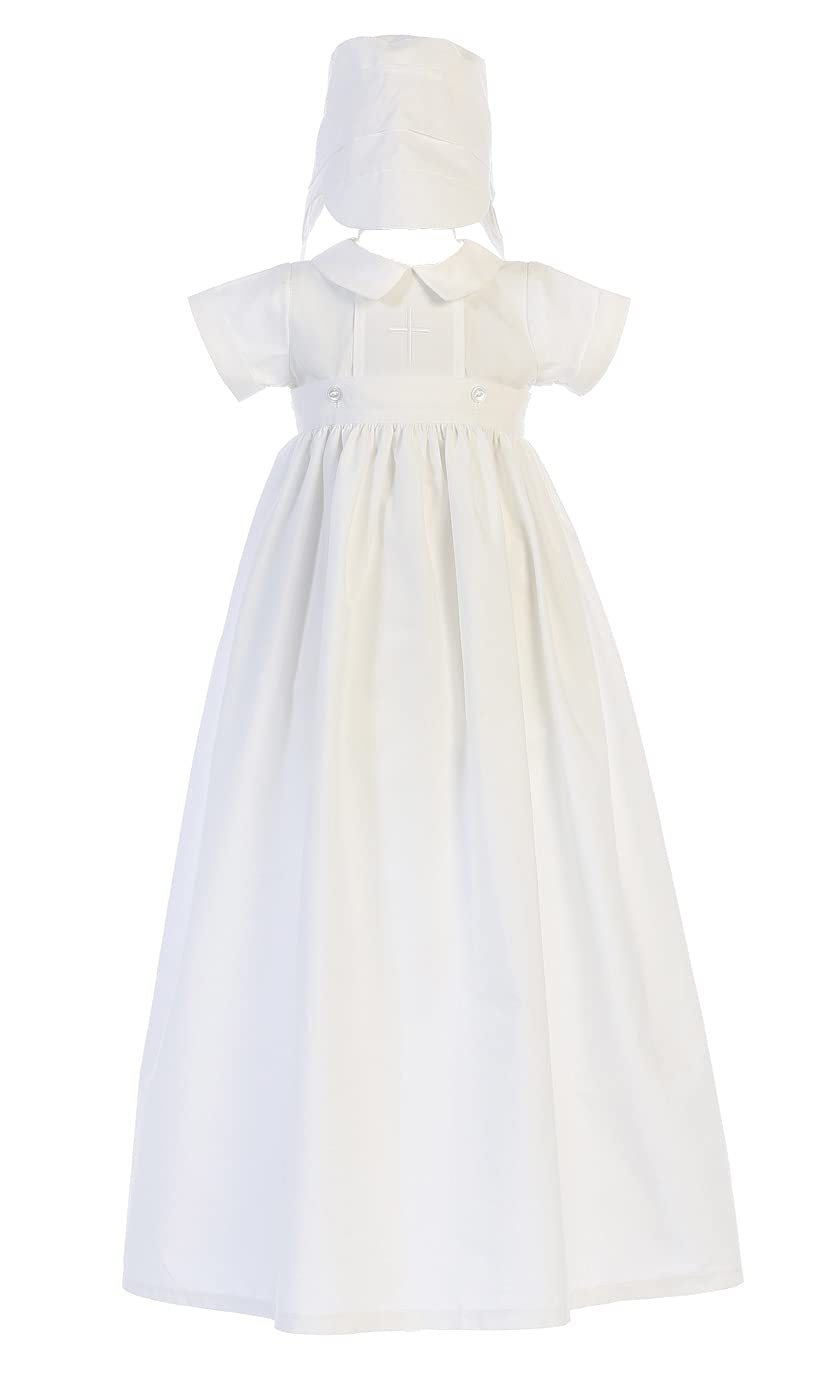 Baptism Outfits For Boys Baby Boy Christening Outfit Baptismal Cotton Romper Gowns Ropa De Bautizo Para Nio 18 Months Infant Whi