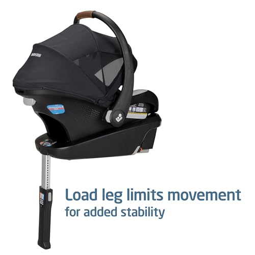 Maxi-Cosi'S Mico Luxe+ Baby Car Seat: Infant Car Seat With Base And Versatile Baby Carrier Seat Functionality, Essential Black