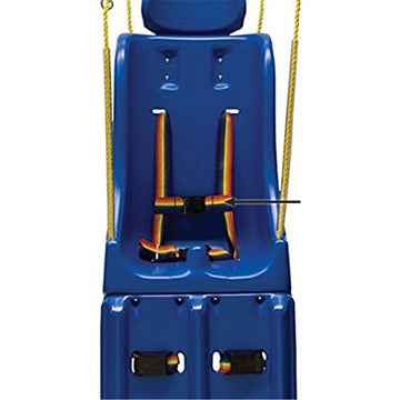 Skillbuilders 3 Piece Replacement Harness Set For Medium Full Support Swing, Rainbow Strap Accessories