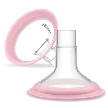 26mm Maymom MyFit Shields, Pano Series; Compatible with Medela Breast Pump- PersonalFit, Freestyle, Harmony, Maxi, Freestyle Fle