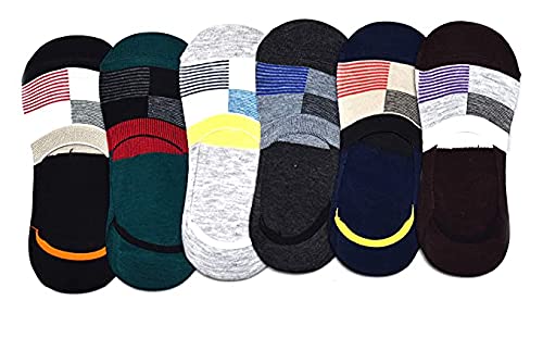 Shopping Shots AntiSlip Unisex Cotton Invisible No Show Cotton Loafer Socks With Anti Slip Silicon Grip And Comfortable Socks (