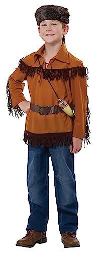 California Costumes Kids Davy Crockett Costume Large