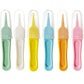 Duehut Hllmx 6 Pcs Infant Nose Cleaning Tweezer With Plastic Round-Head Baby Ear Nose Navel Cleaner Clip For Baby Care