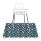 Bapronbaby Organic Produce Splash Mat - Waterproof Catch-All For Under High Chairs, Floors, Tables, Playtime Or Arts & Crafts -