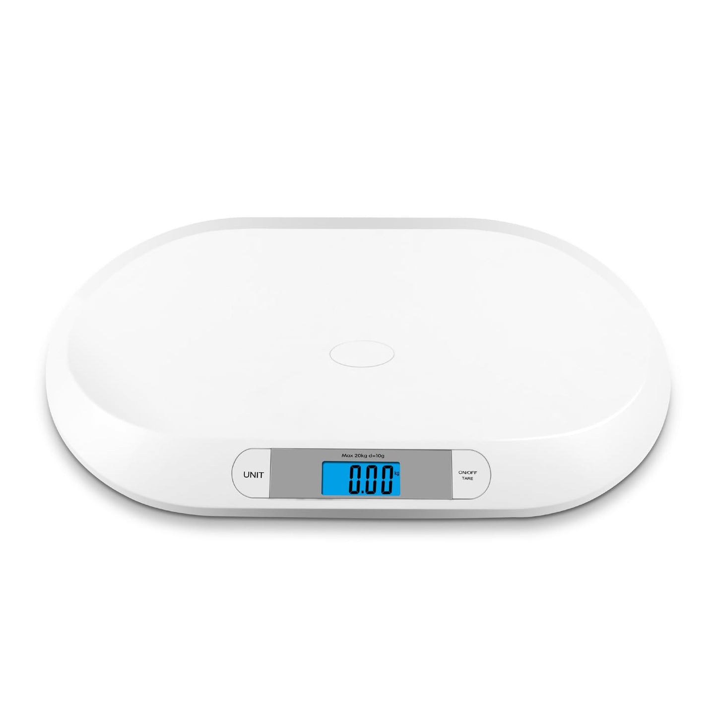 Sike Feline Scale, Digital Portable Pet Dog Cat Scale; Comfort Baby Scale, 44 Pound Capacity, 3 Weighing Modes, Accurate Digital