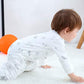 Owlivia Organic Cotton Baby Boy Girl Zip Up Sleep N Play, Footless, Long Sleeve(0-3 Months, Mushroom)
