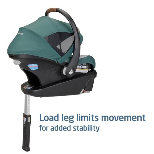Maxi-Cosi'S Mico Luxe+ Baby Car Seat: Infant Car Seat With Base And Versatile Baby Carrier Seat Functionality, Essential Green