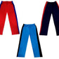 Girls Solid Cotton Side Patta Regular Pyjamas Lower (Pack of 3) Navy Blue::Sky Blue::Red