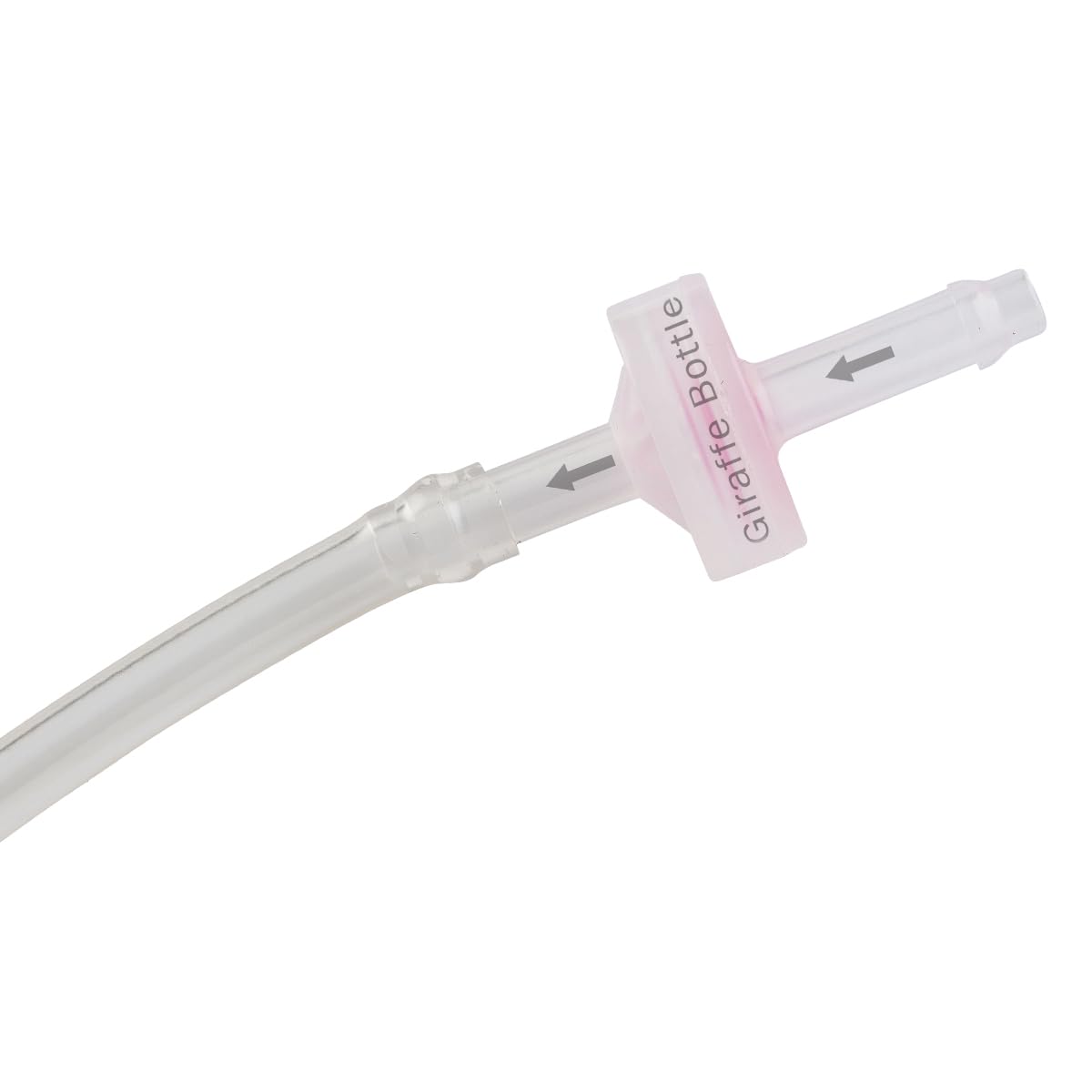 Giraffe Bottle Replacement Tube/Valve Kit For Tower Hands Free System, 30 Inch Neck