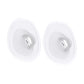 Eufy Original 24Mm Flange (2-Pack), Replacement Accessories For Wearable Breast Pump E10, Food-Grade Soft Silicone, Durable, Com