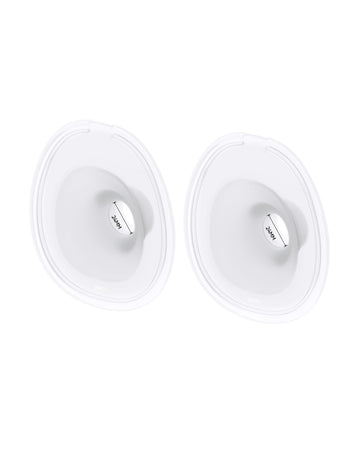 Eufy Original 24Mm Flange (2-Pack), Replacement Accessories For Wearable Breast Pump E10, Food-Grade Soft Silicone, Durable, Com