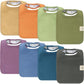 8-Pack Organic Baby Bibs For Boy, Girl - Drool Bibs For Baby Boy, Bibs For Baby Girl, Baby Bibs For Girls, Boys, Baby Boy Bibs,