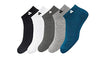 Sjeware Men And Women Solid Ankle Length Socks (Pack Of 5) Sjw2025