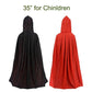 Gardeningwill Double Face 47' Red Black Hooded Cloak Goth Vampire Priate Cape