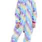 Riverchan Kids Unicorn Onesie Animal Pajamas Halloween Cosplay Costume Sleepwear Gift For Girls And Boys (6-8 Years, Colourful C