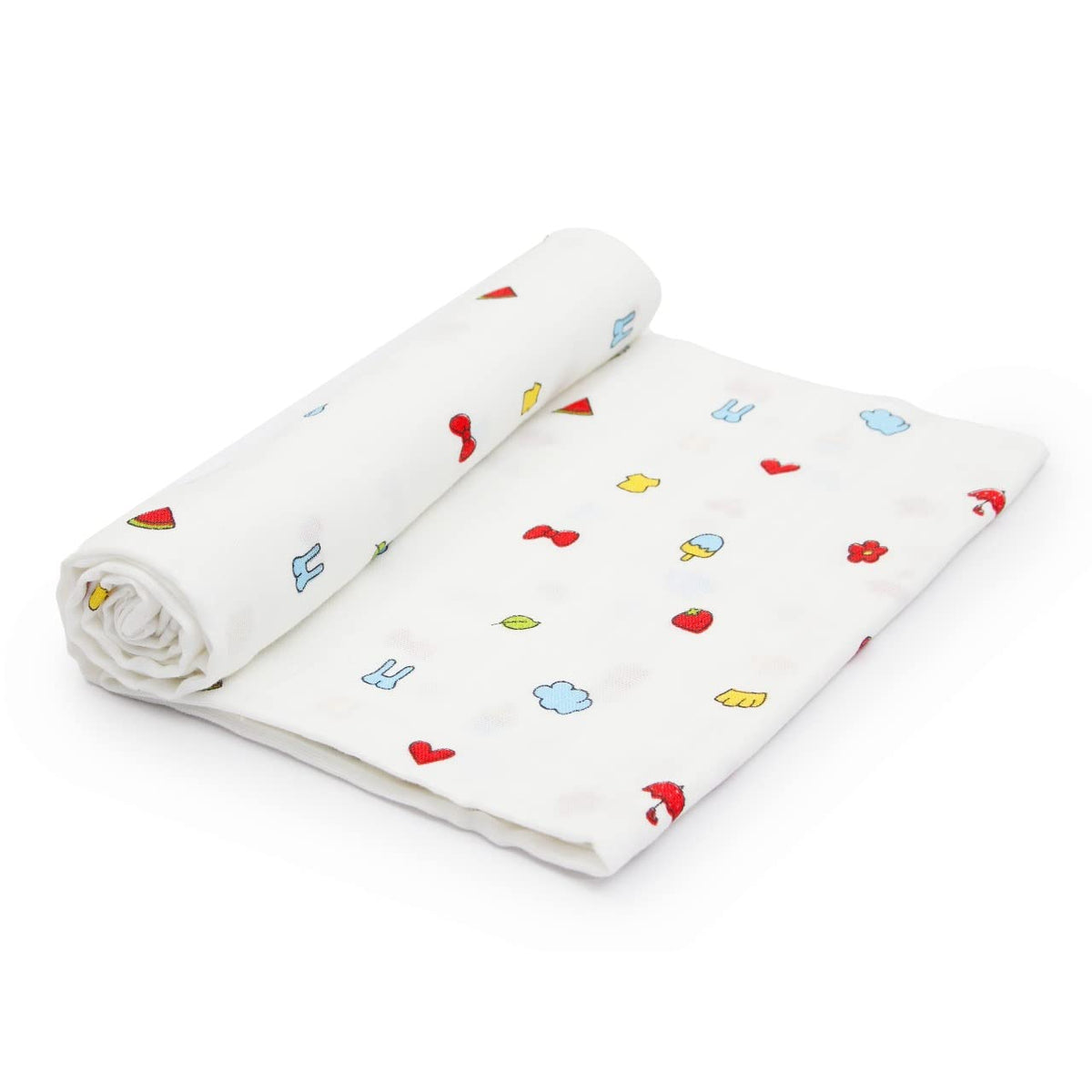 100% Organic Cotton Muslin Swaddle for Newborn Babies  Extra Soft  110110 cms (036 Mths) (Camouflage)