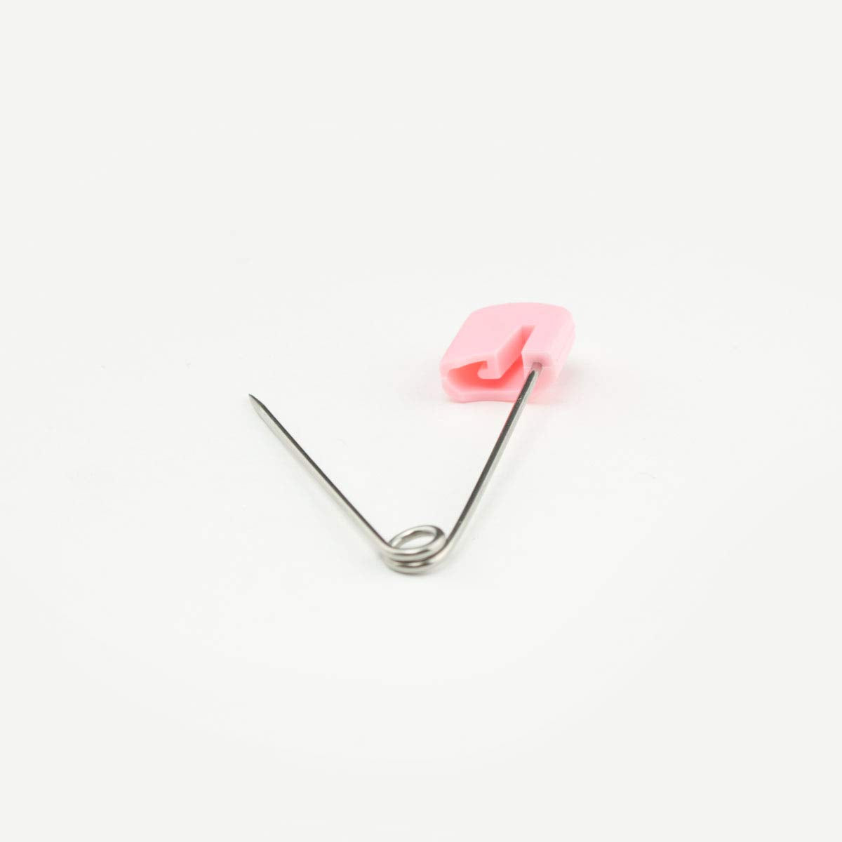OsoCozy Diaper Pins - {Pink} - Sturdy, Stainless Steel Diaper Pins with Safe Locking Closures - Use for Special Events, Crafts o