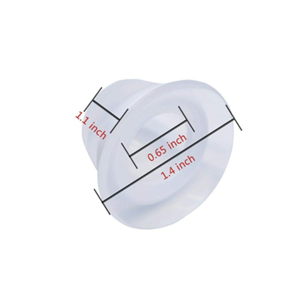 Finever Nipplesuckers Silicone Nipple Corrector For Flat Inverted Nipples For Breastfeeding Mother Or Women With Clear Case 1Pai