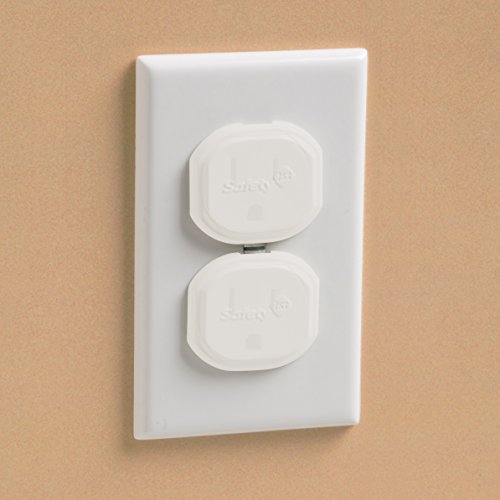 Safety 1St Plug Protectors, 36 Count, White