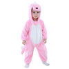 Baby Pink Dinosaur Costumes Unisex Toddler Outfit Halloween Dress Up Romper 4-5 Years