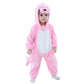 Baby Pink Dinosaur Costumes Unisex Toddler Outfit Halloween Dress Up Romper 6-12 Months
