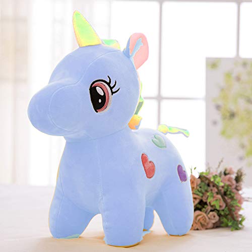 Hug N Feel Soft Toys Teddy Bear Soft Toy (30 Cm, Blue)