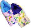 Mom & Son 2 In 1 BabyS Cotton Sleeping And Carry Bag (06 Months) (Pink & Peach)