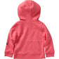 Carhartt Girls' Baby Long-Sleeve Half-Zip Hooded Sweatshirt, Pink Lemonade, 3 Months