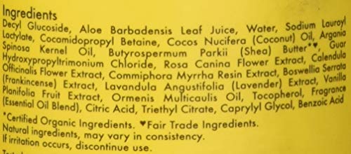 Shea Moisture Raw Shea Chamomile & Argan Oil Baby Body Wash, 13 Ounce