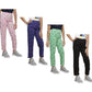 Girls Printed Cotton Regular Fit Pyjamas Lower (Pack of 4) Multicolor37