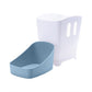 Ubbi Stand Up Bath Toy Storage Organizer, Bath Caddy with Removable Drying Rack Bin for Toddlers and Baby, Cloudy Blue