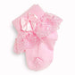 Adeimoo Little Infant Newborn Toddler Baby Girls Princess Party Lace Ruffles Frilly Socks (Colorful B, 0-1 T)