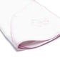 Hooded Baby Bath Towel with Embroidered Dog (Pink)