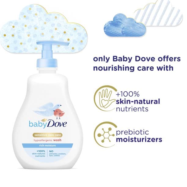Dove, Baby Tear Free Shampoo, Rich Moisture - 13.5 Fl Oz / 400Ml