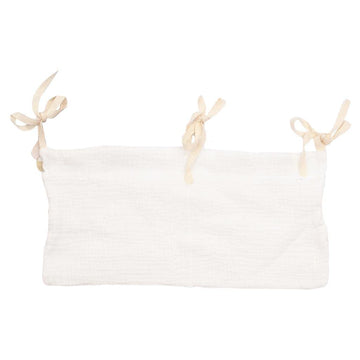 CLUB BOLLYWOODMultipurpose Baby Nursery Organizer Hanging for Diapers Wipes 2 Pockets White|Baby | Strollers & Accessories | Str