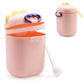 Snowie Soft 300 Grams Baby Formula Dispenser, Portable Milk Powder Dispenser Container With Carrying Handle And Scoop, Foodgrade