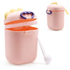 Snowie Soft 300 Grams Baby Formula Dispenser, Portable Milk Powder Dispenser Container With Carrying Handle And Scoop, Foodgrade