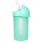 Boon Swig Insulated Silicone Straw Sippy Cup - Flip Top Spill Proof Toddler Straw Cups - Baby and Toddler Feeding Supplies - Bab