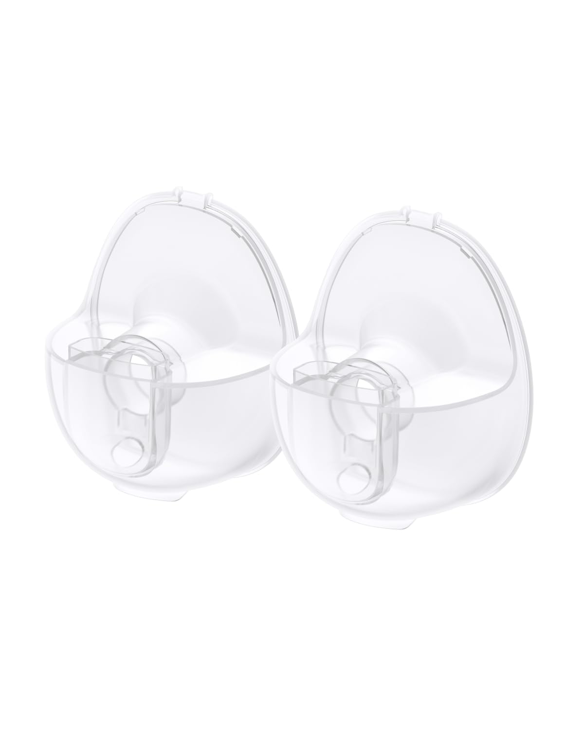 eufy Original Milk Container (2-Pack) for Wearable Breast Pump E10, BPA-Free Reusable Breast Pump Container Collects Up to 5 oz 