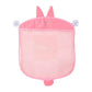 MERISHOPP Baby Bath Time Toy Tidy Storage Hanging Bag Mesh Bathroom Organiser Net Pink
