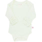 Rufflebutts Ivory Ruffled Long Sleeve Layering Bodysuit - Off-White - 18-24 Months