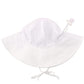 White Sun Protective Hat - 0-6M