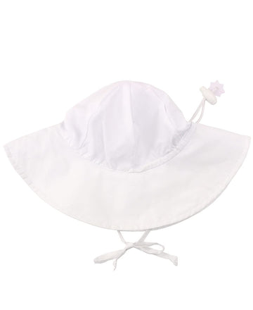 White Sun Protective Hat - 2T-4T