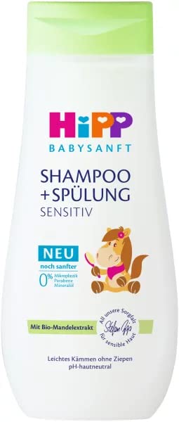 Hipp Baby Shampoo With Organic Almond Oil - 200 Ml - German -