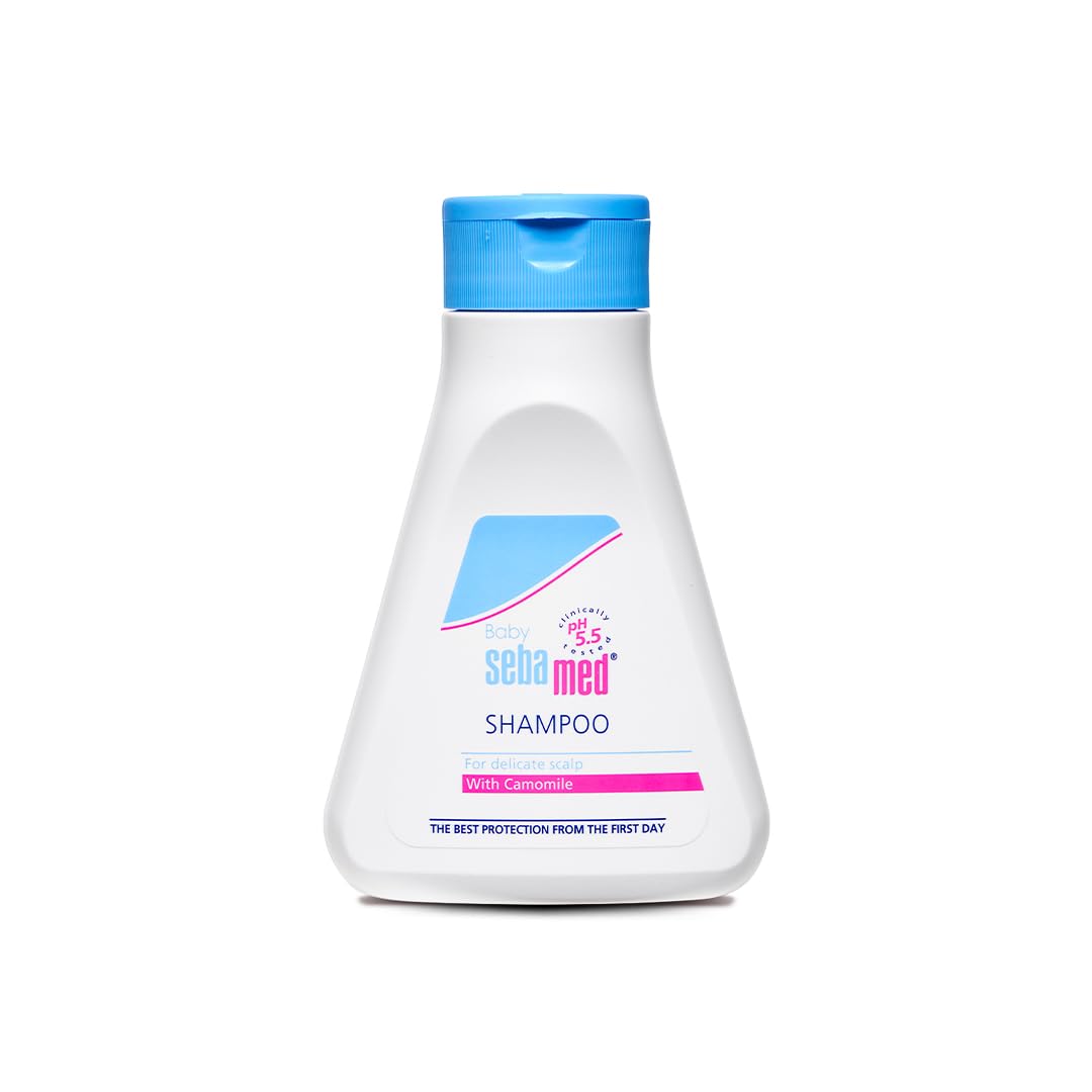 Baby Sebamed Shampoo|Ph 5.5| Ideal For NewbornS Delicate Scalp| No Tears | 150 Ml