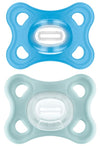 Mam Comfort Pacifiers, Newborn Pacifiers, 2 Count (Pack Of 1) Mam Pacifiers 3-12 Months, Best Pacifier For Breastfed Babies, Boy